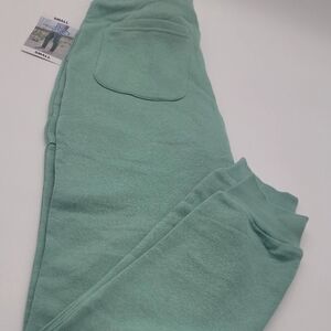 NWT $49.99 Treel life Men's Joggers Size Small color Malachite Green.
